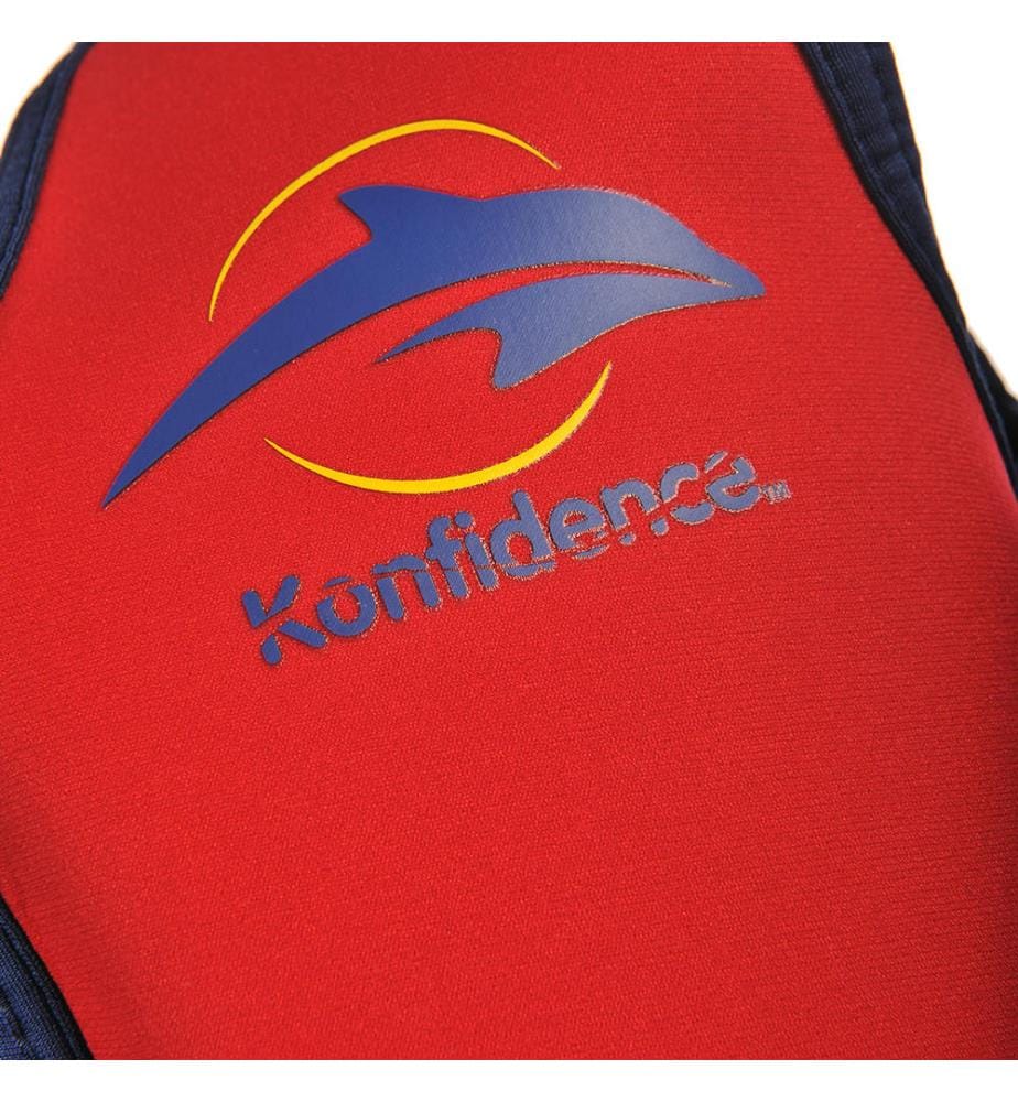 KONFIDENCE - Kinder-Schwimmweste rot-gelb - 6-7 Jahre