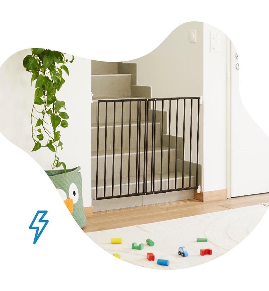 Türschutzgitter Safe & Protect XL Black