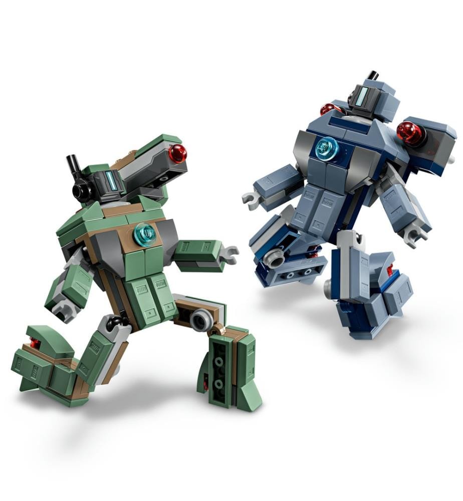 LEGO® 76320 - Iron Man und War Machine gegen Hammers Drohnen