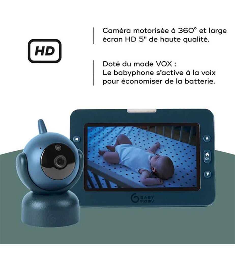 Babyphone Drehkamera YOO-Master(+) 5" HD