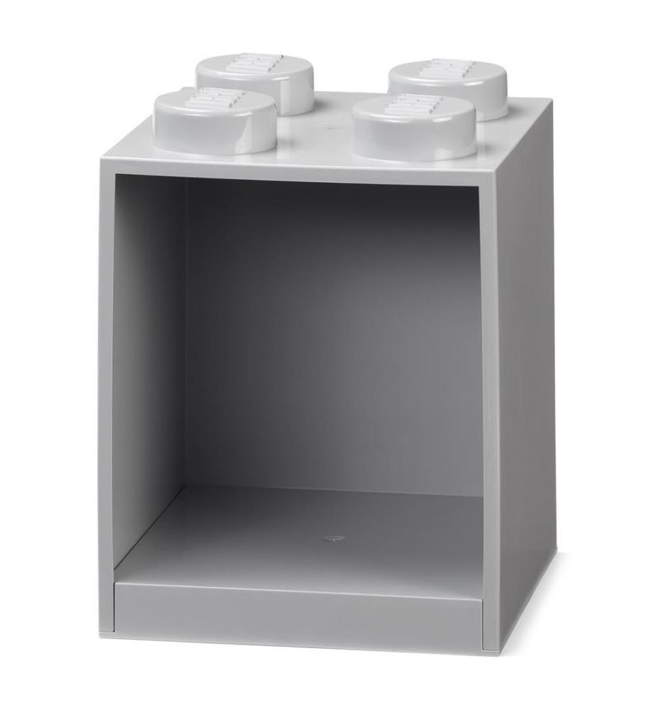 Regal mit 4 Blöcken - 159 x 159 x 211 mm - Grau