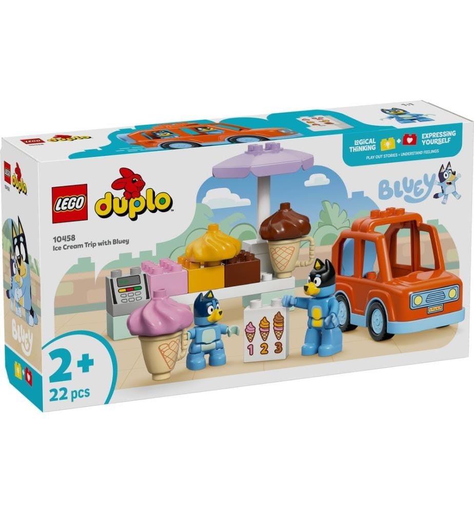 LEGO® 10458 - Besuch beim Eismann mit Bluey
