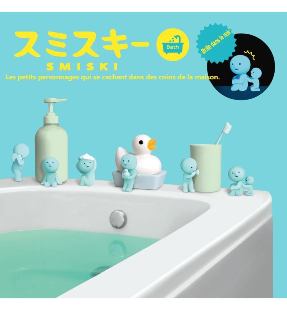Leuchtfigur Smiski Bath - Zufälliges Modell