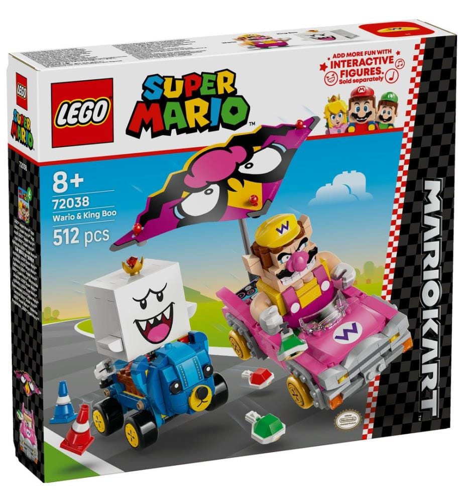 LEGO® 72038 - Mario Kart™ - Wario und König Boo