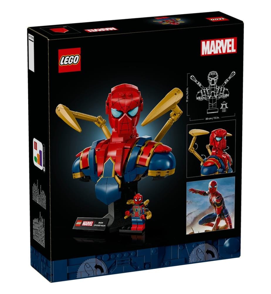 LEGO® 76326 - Büste von Iron Spider-Man