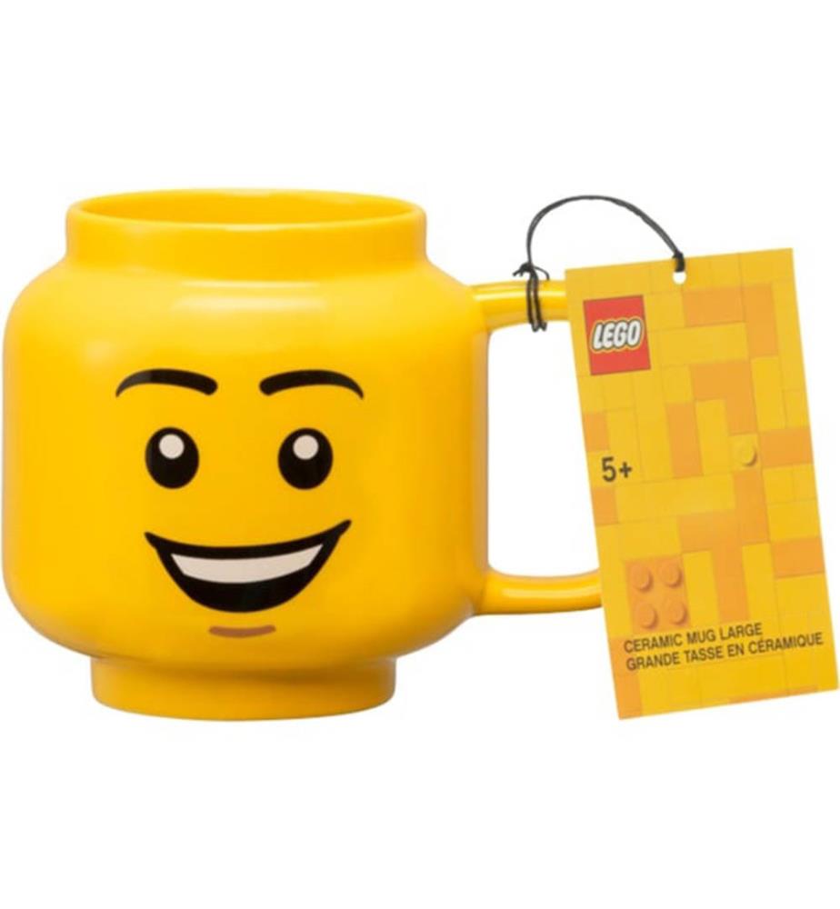 Happy Boy Keramikbecher Large - Gelb