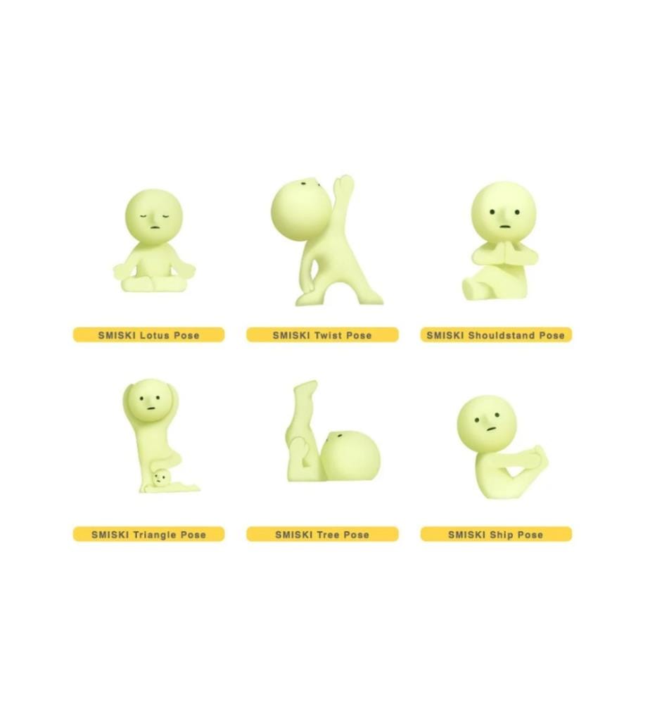 Leuchtfigur Smiski Yoga - Zufälliges Modell