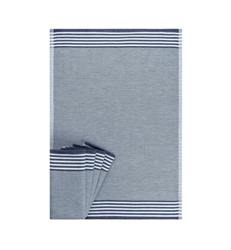 Lot de 5 essuie-mains - Bleu foncé