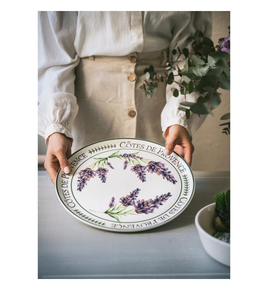 Assiette de service - Lilas
