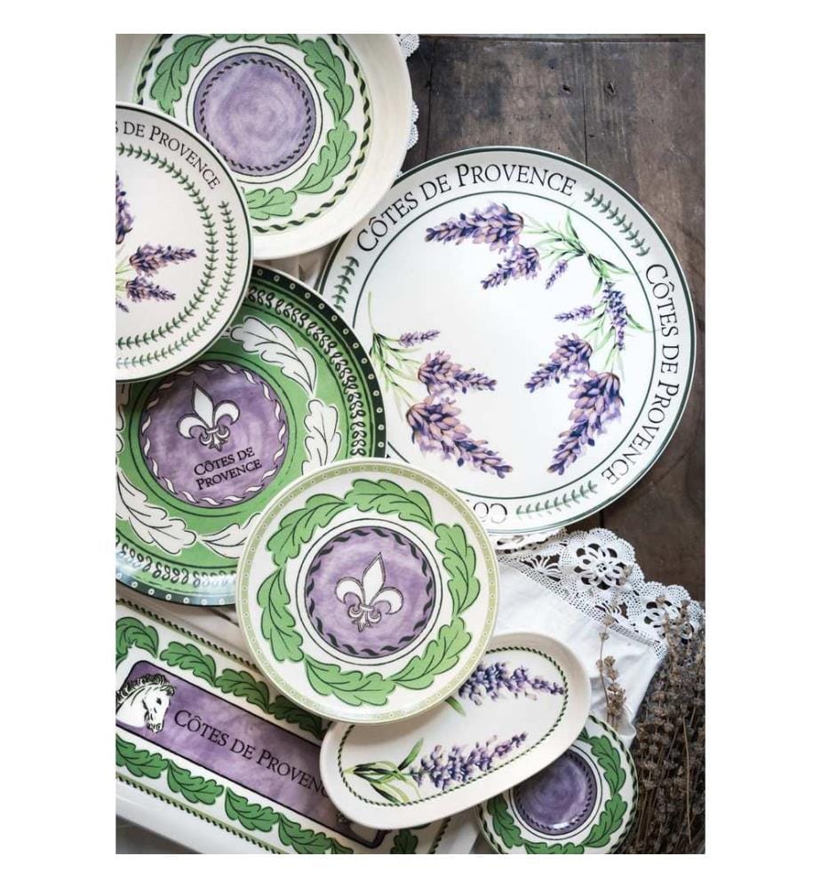 Assiette de service - Lilas