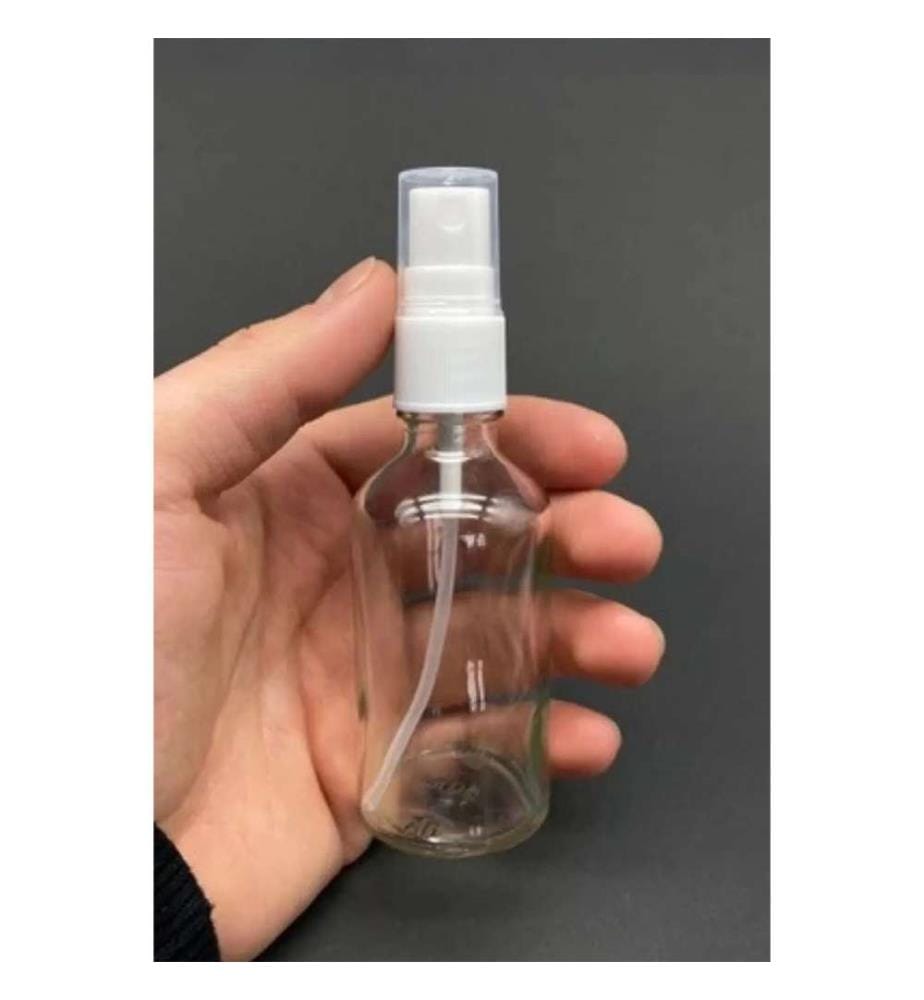 10er-Set Glasflaschen – transparent