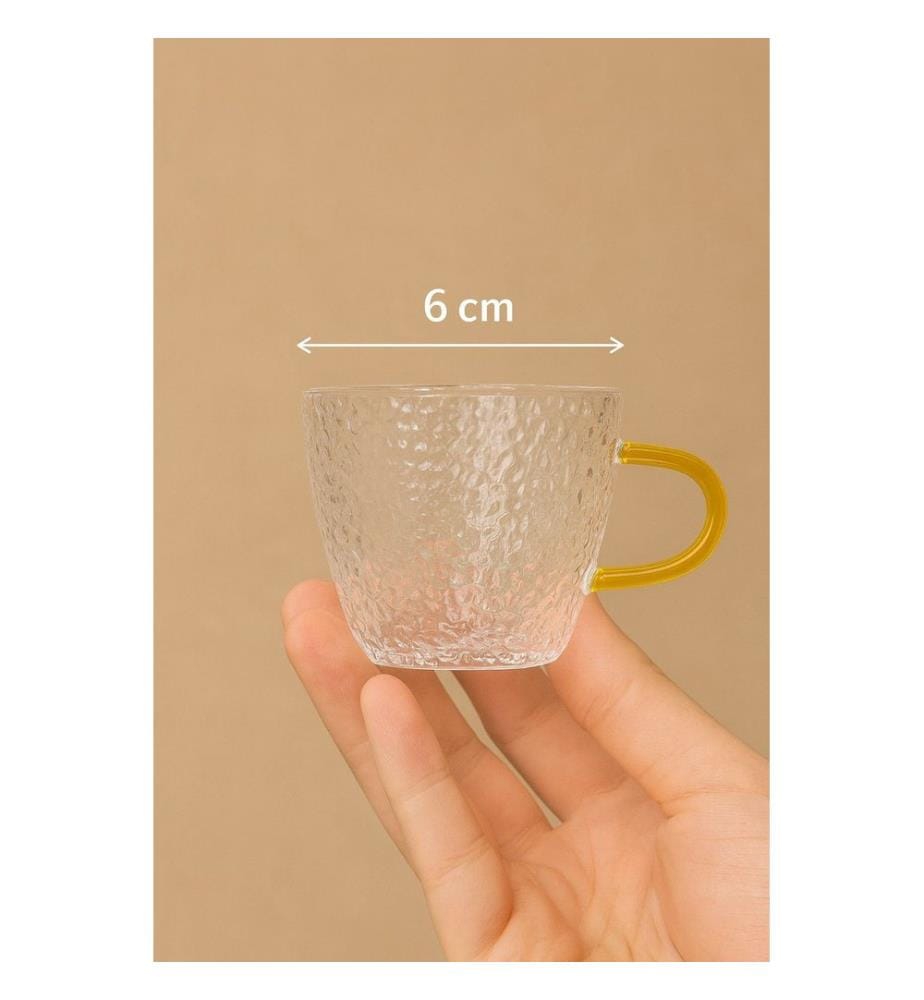 Lot de 6 pièces de service à thé - Transparent