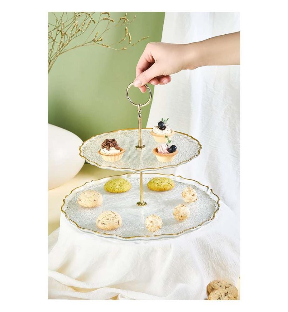 Assiette à biscuits - Transparent