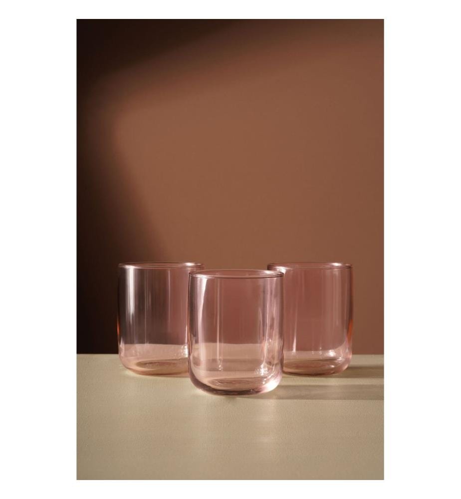 6er-Set Gläser – Rosa