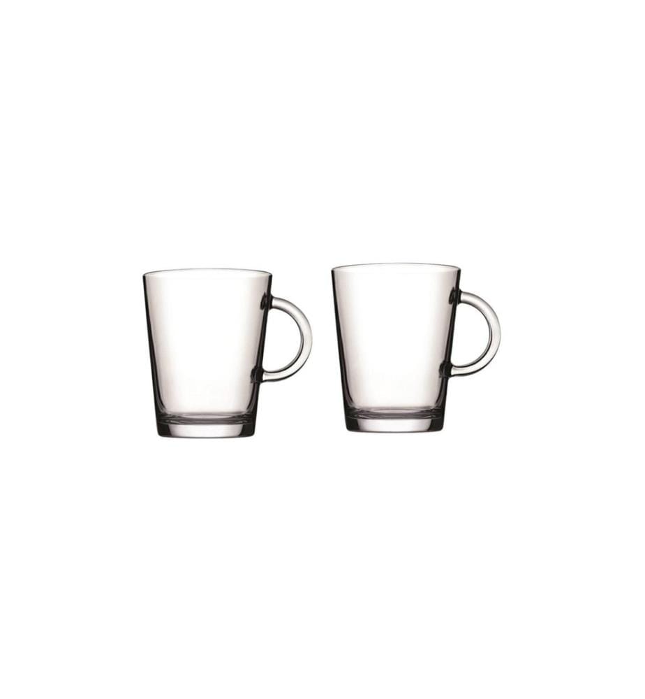 Set of Coffee Cups - Clear