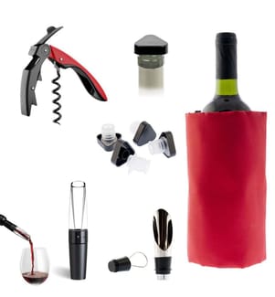 Prestige 6-teiliges Set für Weinprobe Rot Apérifun