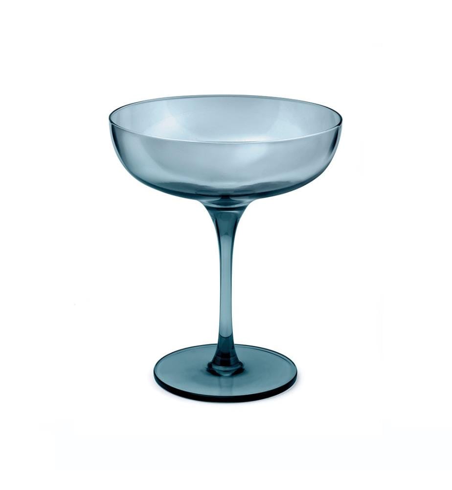 Set of 4 champagne glasses - 17 cl - Blue","detected_source_language":"FR
