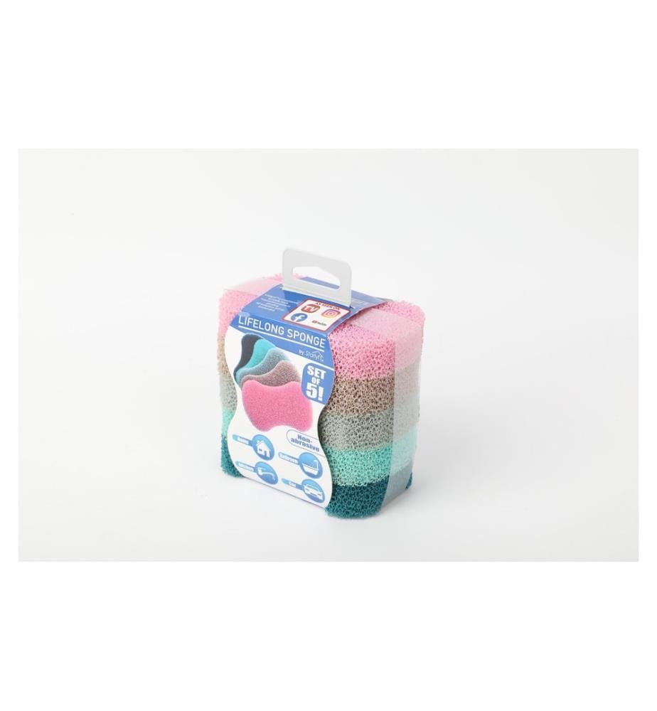 MEDIASHOP - Geschirrschwamm Lifelong Sponge 5er Set