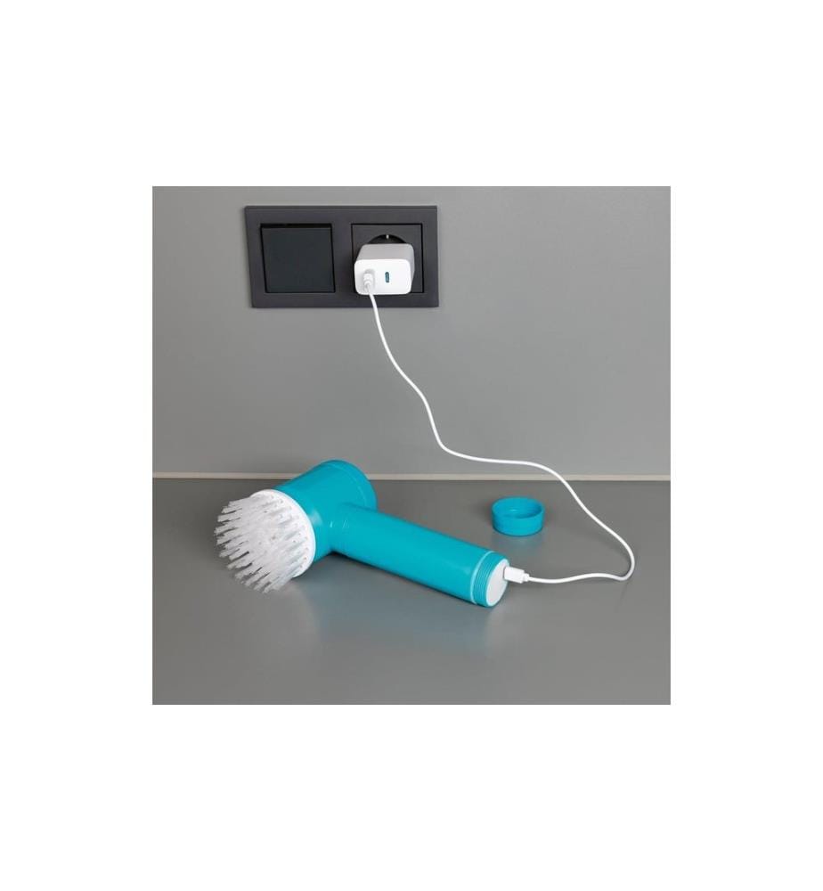 CLEANMAXX - Brosse de nettoyage 3.7 V, Bleu