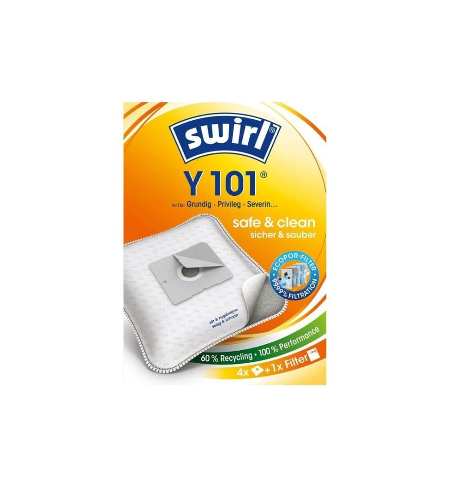 SWIRL - Staubfilterbeutel Y 101 4 Stück