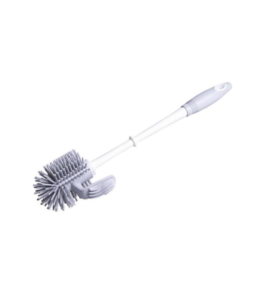 EDI CLEAN - Brosse à toilettes Clean, Blanc / Gris