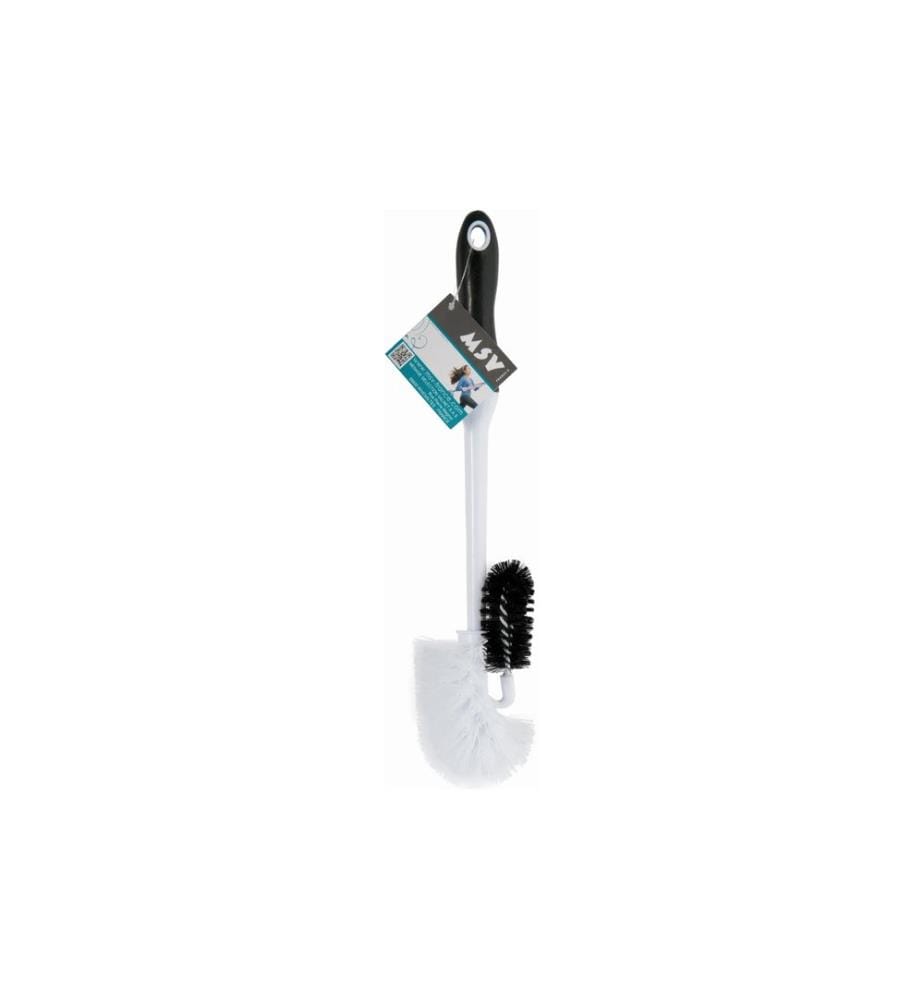 MSV - Brosse à toilettes Noir/Blanc