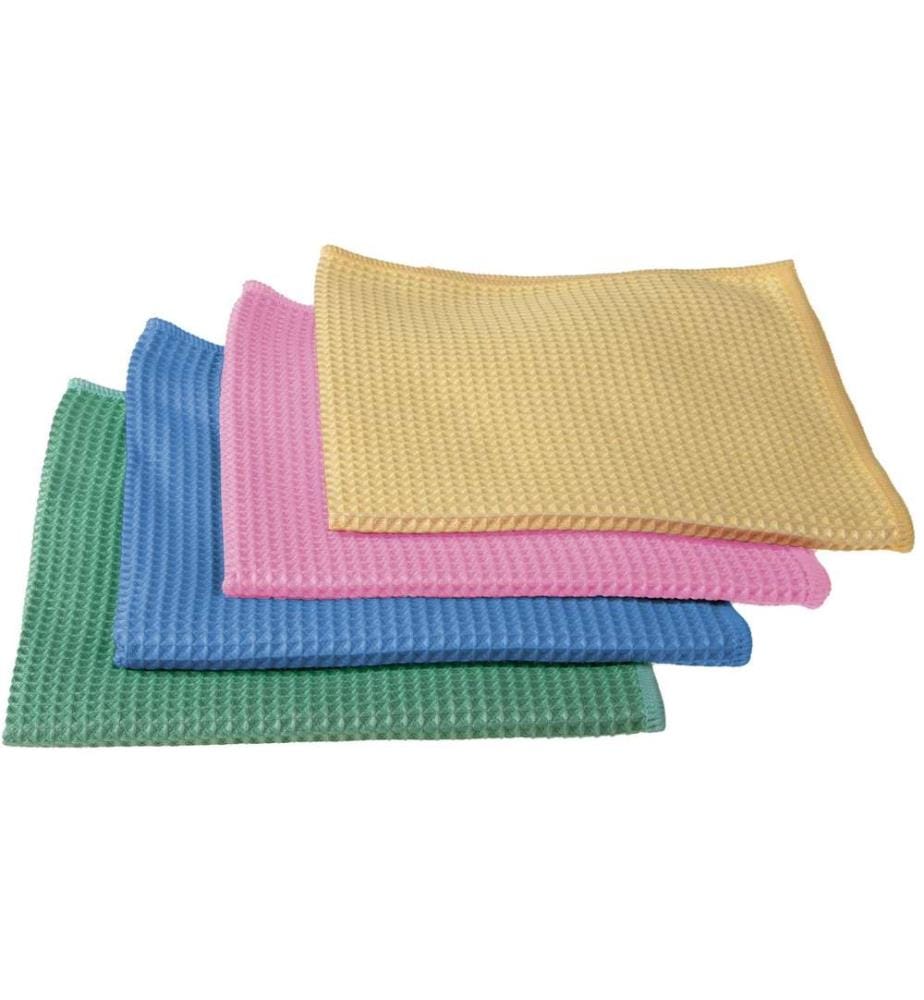 EDI BAUR - Chiffon de nettoyage en microfibre 5 Pièce/s, Bleu