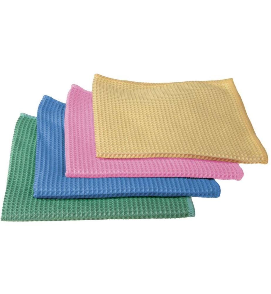EDI BAUR - Chiffon de nettoyage en microfibre 5 Pièce/s, Rose