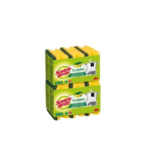 Scotch-Brite - Éponge Scotch-Brite - Classic 6 Pièce/s