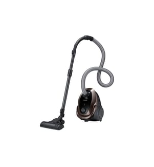 SAMSUNG - Bodenstaubsauger VC07M25M9WD/SW Gold/Schwarz