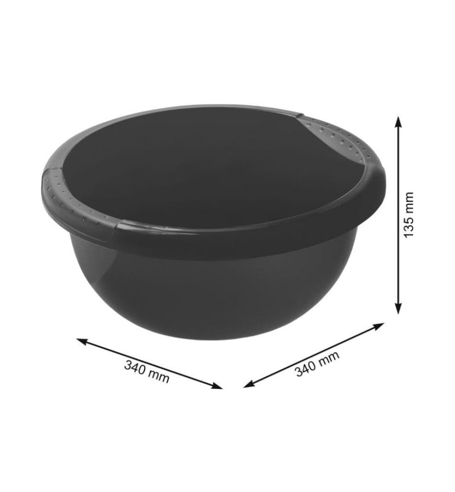 ROTHO - Becken Daily 6 l, Schwarz