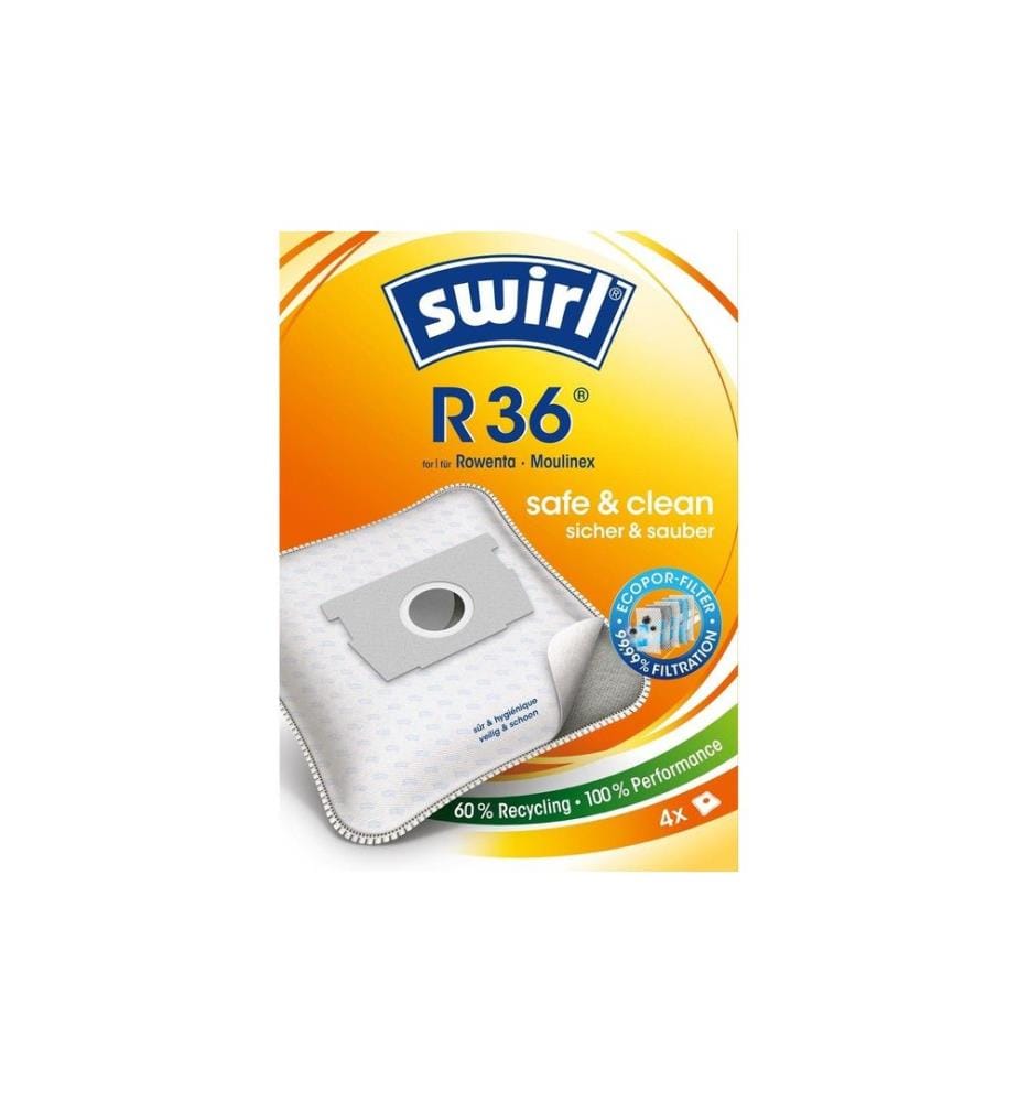 SWIRL - Sac filtrant pour aspirateur R 36 4 Pièce/s