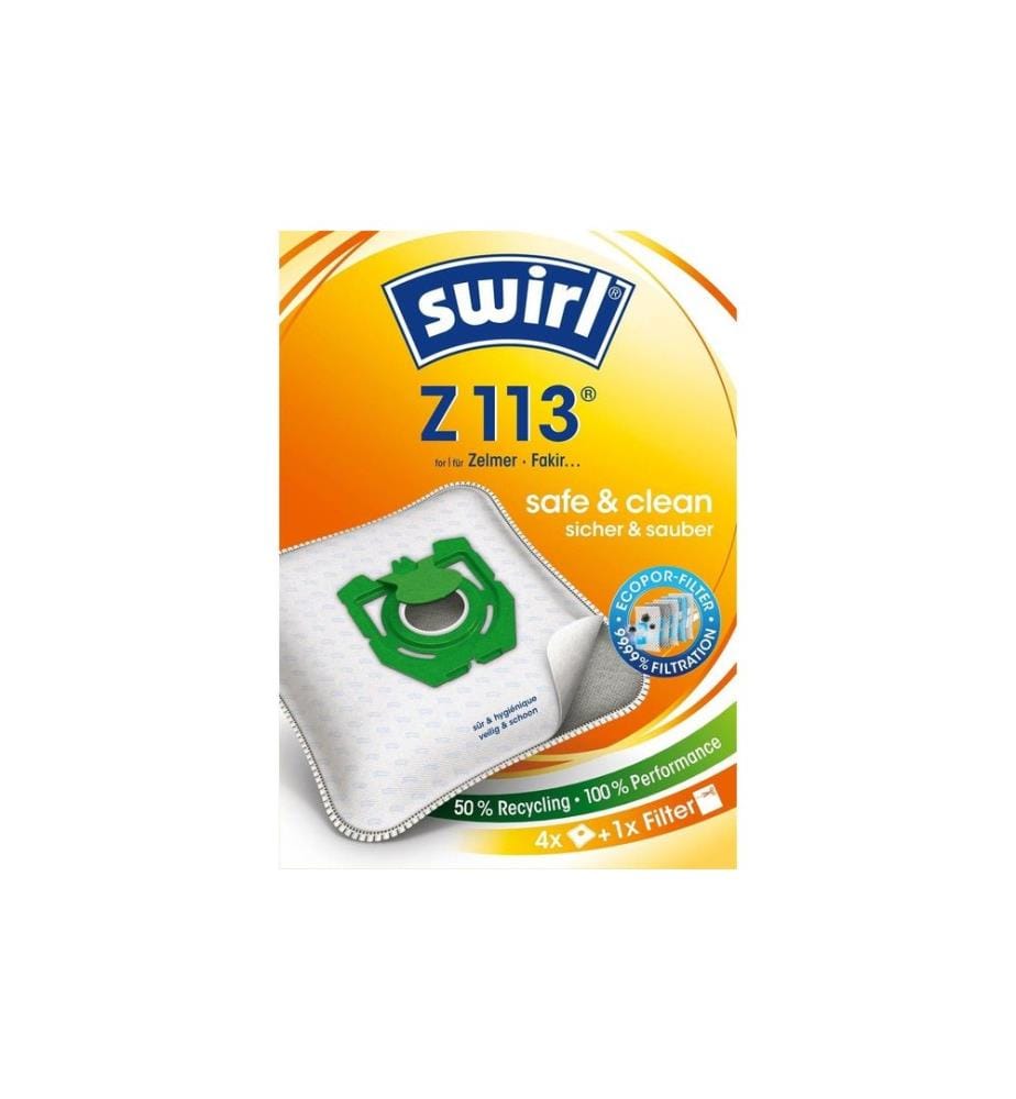 SWIRL - Sac filtrant pour aspirateur Z 113 4 Pièce/s