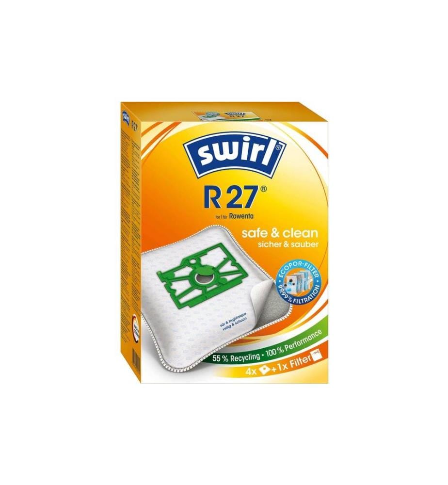 SWIRL - Sac filtrant pour aspirateur R 27 4 Pièce/s