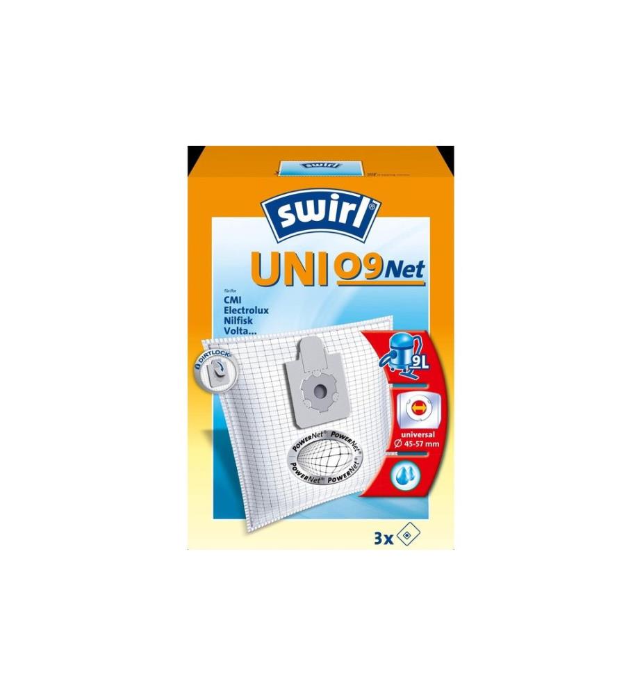 SWIRL - Sac filtrant pour aspirateur UNI09 3 Pièce/s