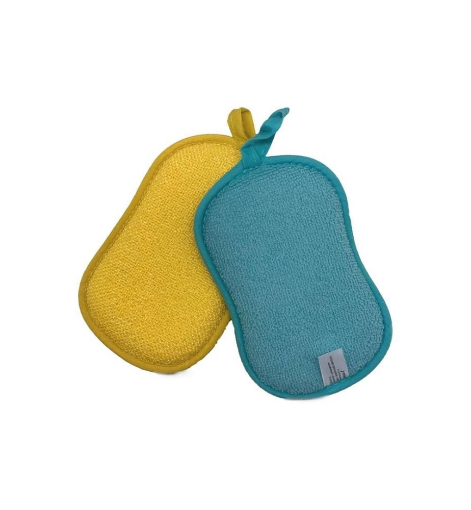 MEDIASHOP - Geschirrschwamm Duo Sponge 16 x 9.5 x 1.5 cm, 5 Stück