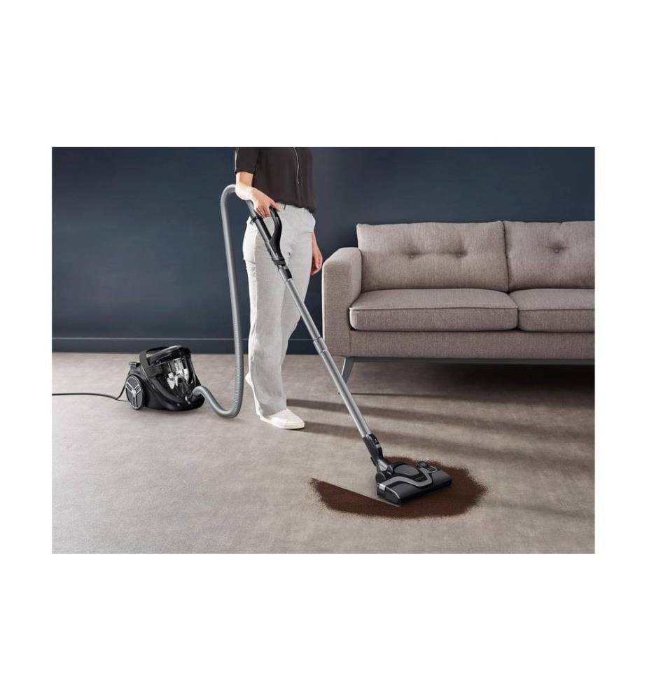 Rowenta - Aspirateur traîneau Silence Force Cyclonic Effitech Noir