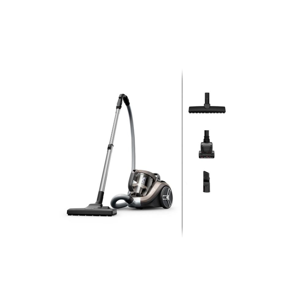 ROWENTA - Bodenstaubsauger Compact Power XXL Animal Schwarz