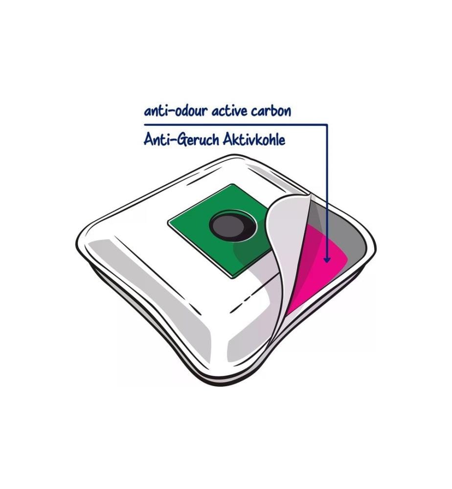 SWIRL - Sac filtrant pour aspirateur M40 EcoPor anti-odeur 4 Pièce/s