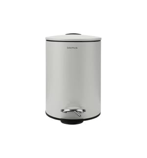 BLOMUS - Poubelle à pédale Tubo 3 l, Gris clair