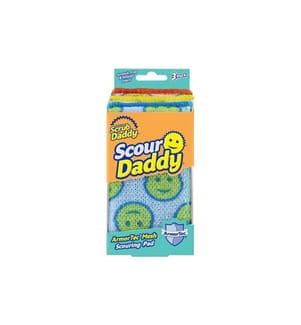 Scrub Daddy - Chiffons de nettoyage Scour Daddy Paquet de 3