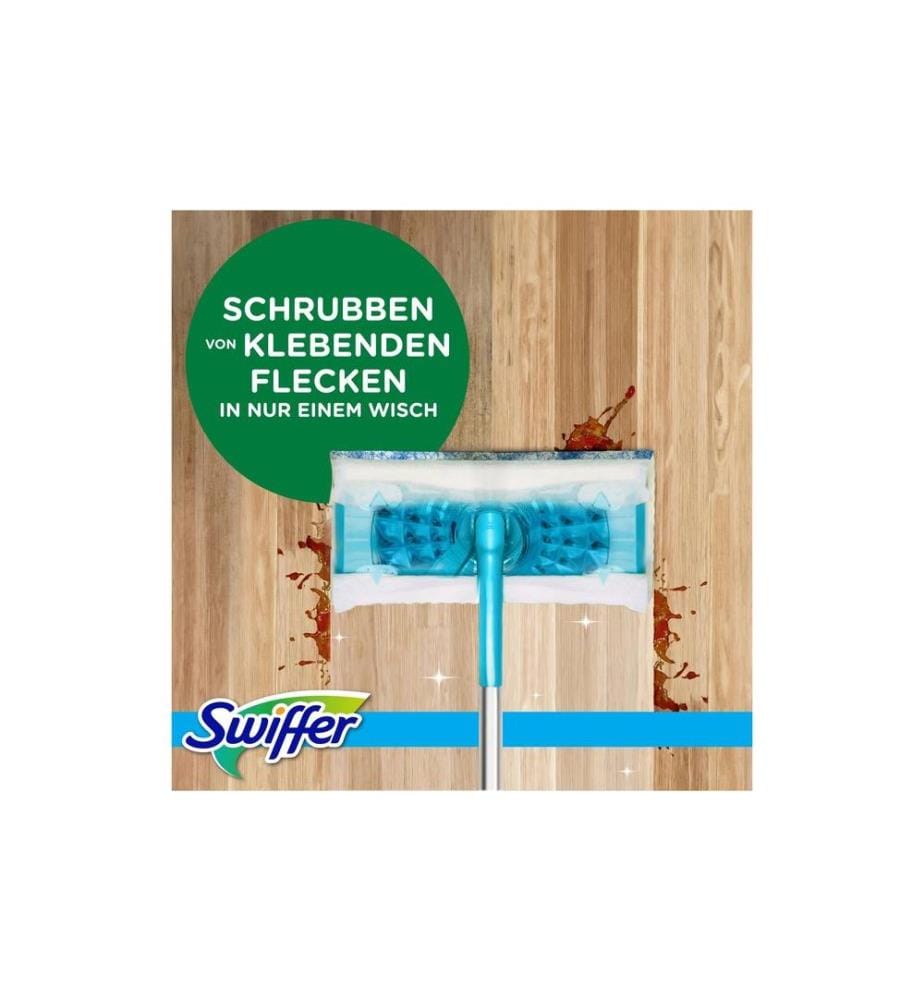 SWIFFER - Balai à laver Kit de démarrage 7 pièces, bleu
