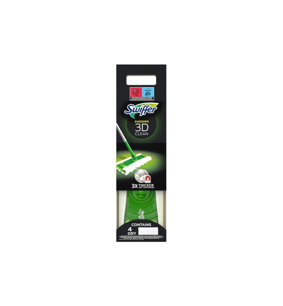 SWIFFER - Balai à laver Kit de démarrage 3D 7 pièces