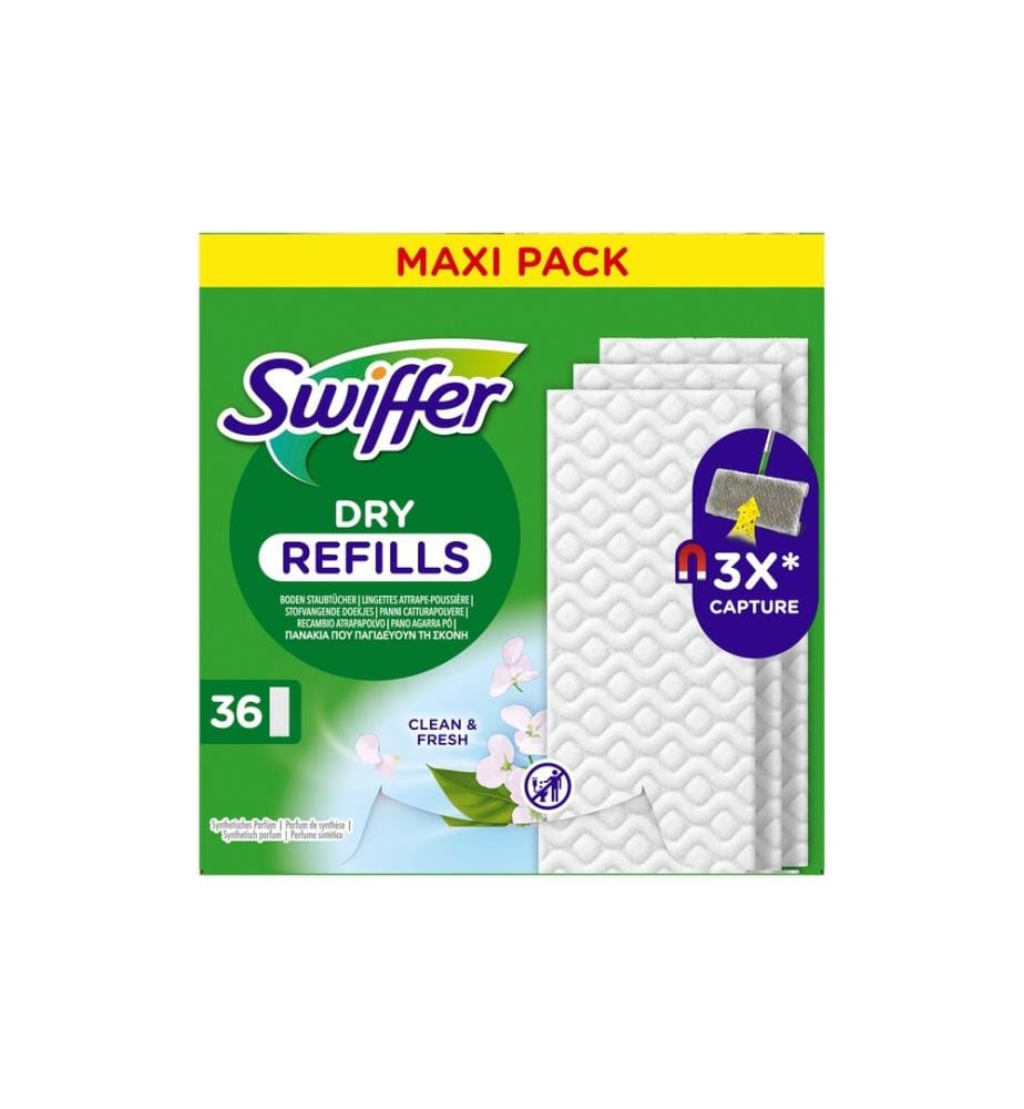 SWIFFER - Lingette Dry 36 Pièce/s