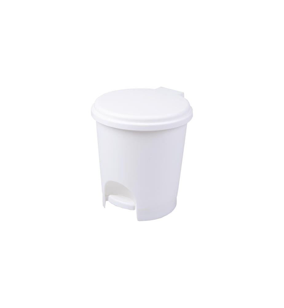 EDI BAUR - Treteimer Bagno 3 l, Weiss