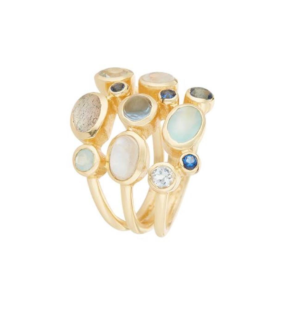 Ring Saphia, Goldmessing - Gold
