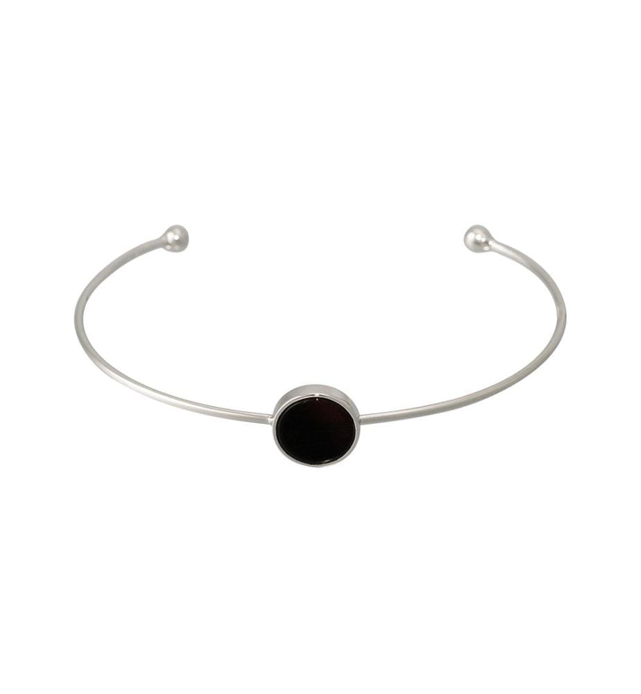 Armband Valentine, Messing - Schwarz