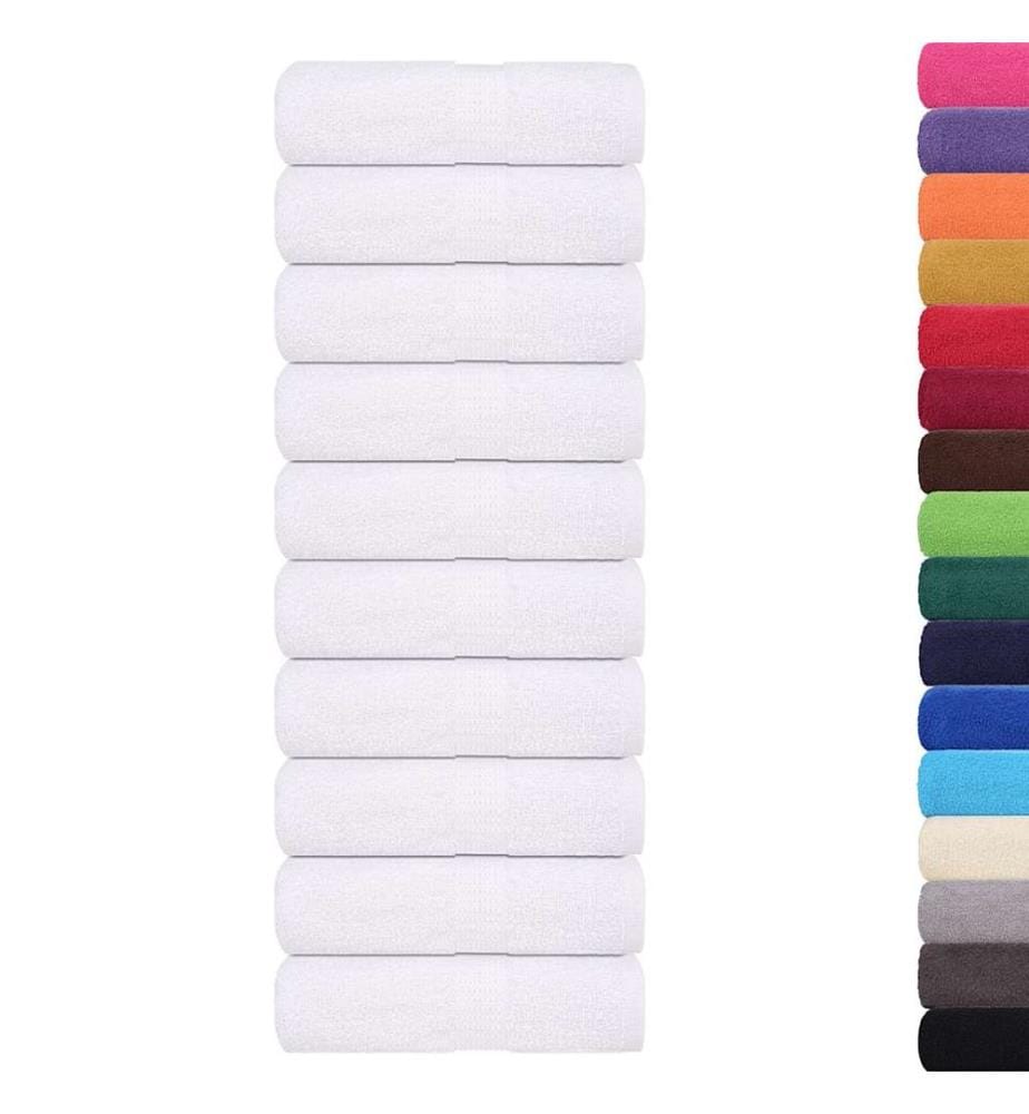 Waschtücher FROGN 50 Stk. Weiss 30x30 cm 360 g/m²