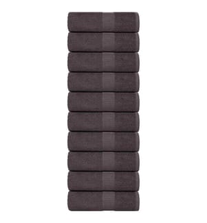 Gästetücher FROGN 10 Stk. Anthrazit 30x50 cm 360 g/m²