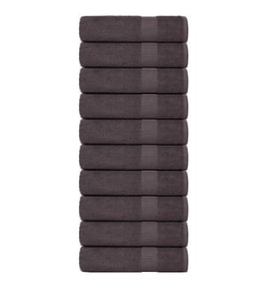 Badetücher FROGN 10 Stk. Anthrazit 100x150 cm 360 g/m²